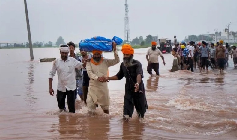 প্রকৃতির কোপে বিপর্যস্ত পাঞ্জাব, প্রবল বন্যায় মৃত ৪৬