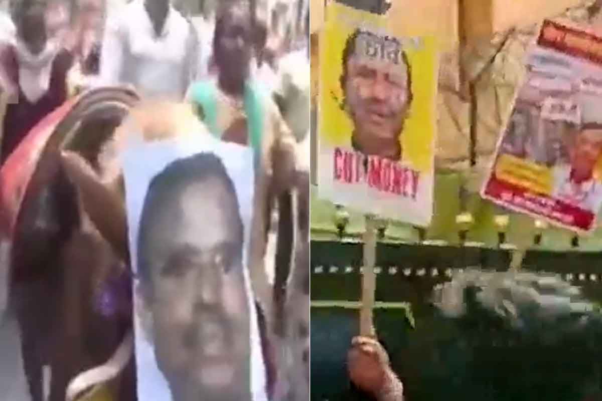 নতুন তৃণমূল গঠনের ২৪ ঘণ্টার মধ্যেই চাপে সন্দীপন, বাড়ির সামনে বিজেপির বিক্ষোভ