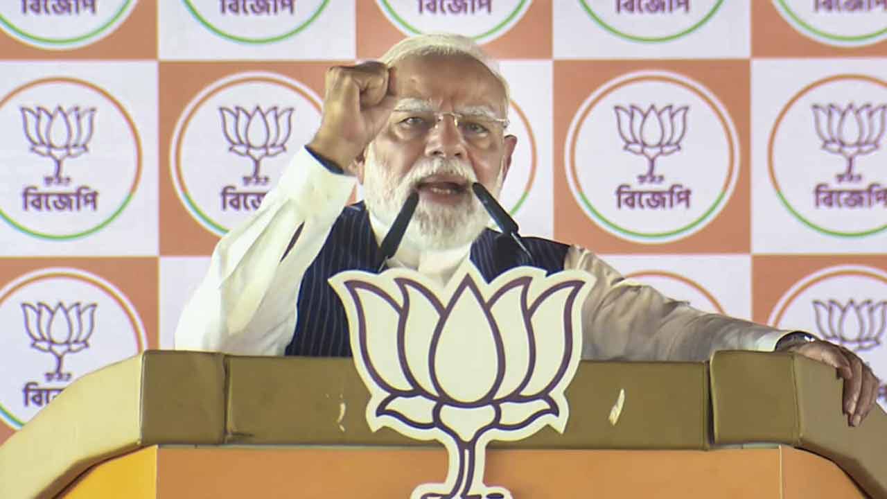 দেড় মাসের মাথায় ফের বাংলায় মোদি , পশ্চিমবঙ্গ দিবস পালনে তারকেশ্বরে মহাসভা
