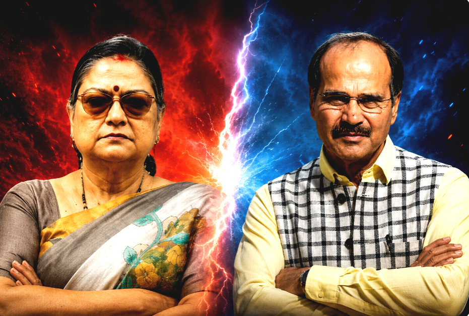 ‘ঘুরিয়ে নয়, সরাসরি বিজেপিতে যান’! তৃণমূলের নতুন ব্লক নিয়ে তোপ অধীরের