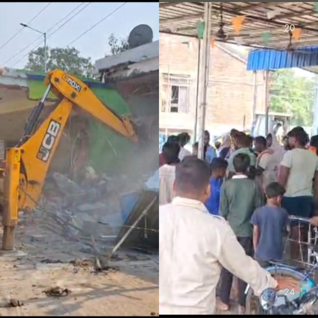 ইসিএলের জমিতে গড়া তৃণমূল নেতার কার্যালয়ে বুলডোজার , ভেঙে গুঁড়িয়ে দিল কর্তৃপক্ষ