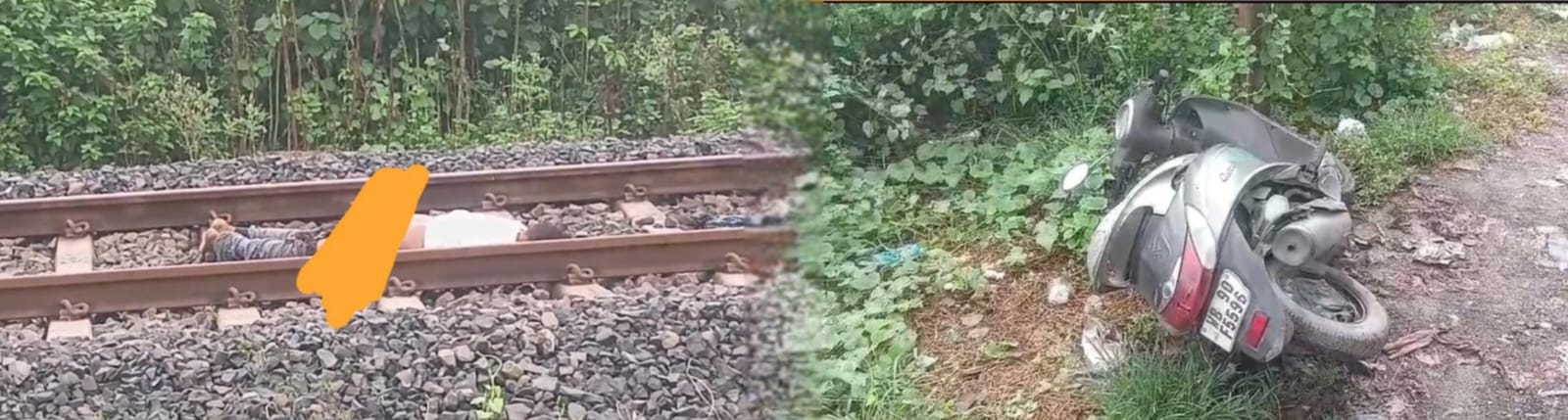 রেললাইনে রক্তাক্ত দেহ, খুন নাকি আত্মহত্যা ঘিরে ধোঁয়াশা