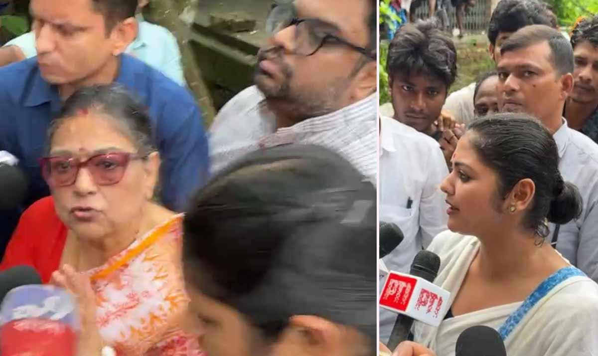 ৭২ ঘণ্টা পর বারুইপুরে ‘আসল’ তৃণমূল , নির্যাতিতা পরিবারের সঙ্গে সাক্ষাৎ ঋতব্রত - কাকলিদের