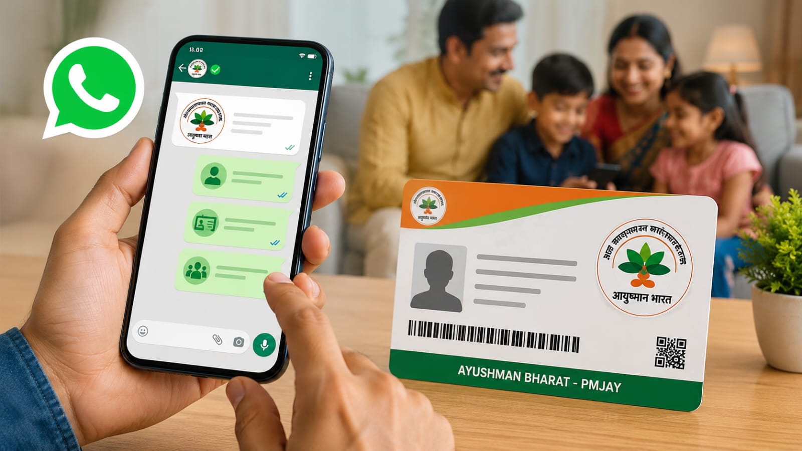 হোয়াটসঅ্যাপেই তৈরি করুন আয়ুষ্মান কার্ড, মিনিটেই মিলবে সরকারি স্বাস্থ্য পরিষেবার সুবিধা