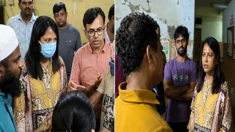 ডাক্তারি ছাত্রীর ছদ্মবেশে হাসপাতালে স্বাস্থ্য প্রতিমন্ত্রী , বেজায় চটলেন অব্যবস্থা দেখে