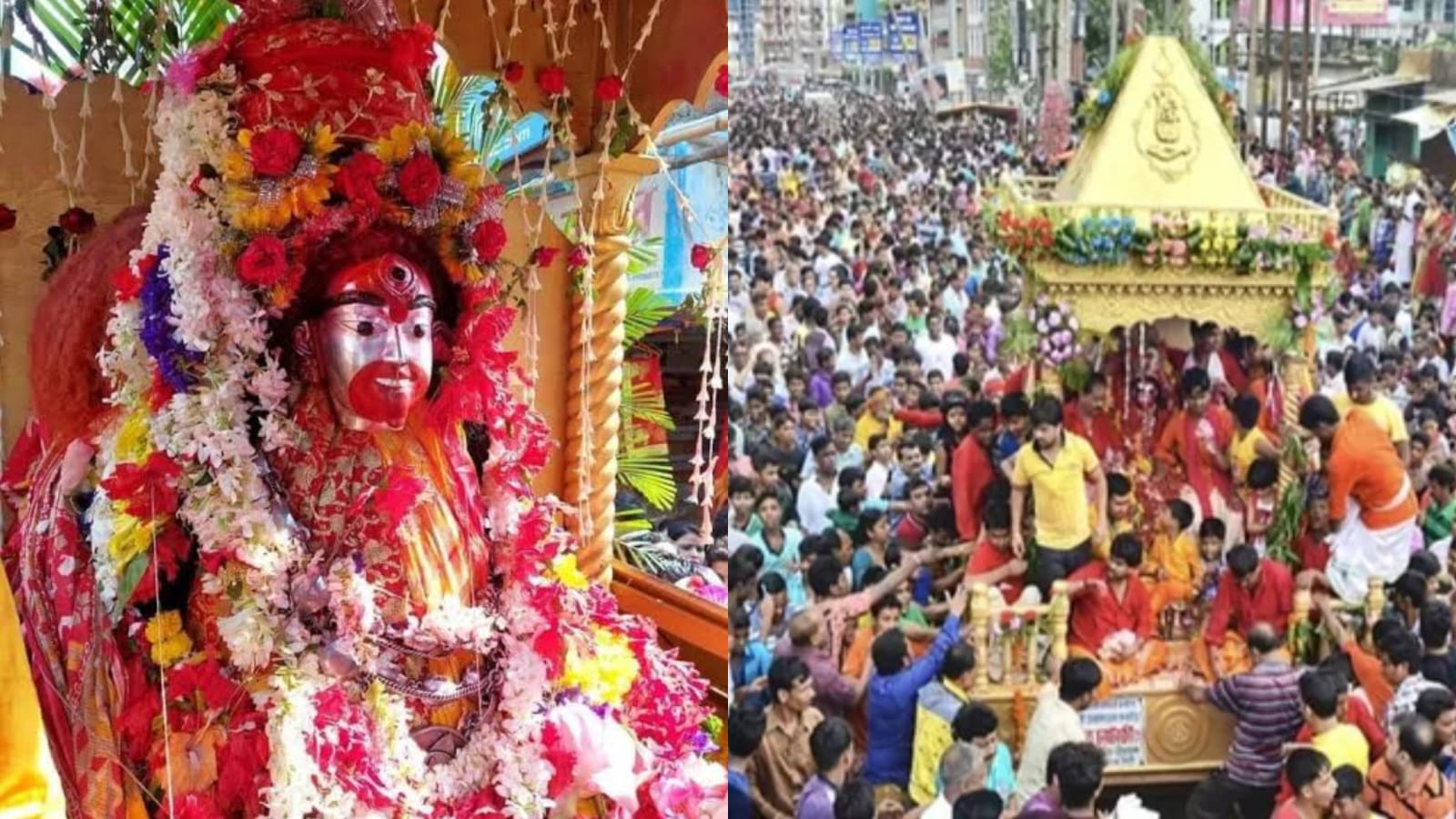 তারাপীঠের রথযাত্রায় নতুন রথে মা তারা, ভক্তদের জন্য ১০ হাজার লাড্ডুর আয়োজন
