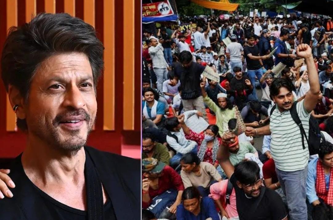 ছাত্র আন্দোলনে নীরব শাহরুখ! লন্ডন সফর ঘিরে সোশ্যাল মিডিয়ায় তুমুল বিতর্ক