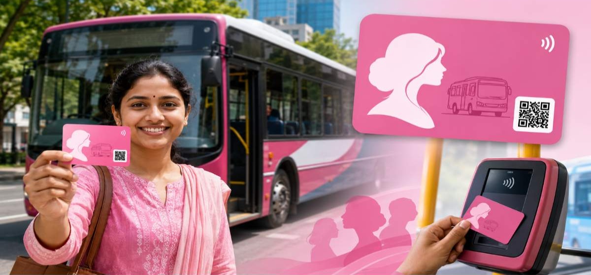 পিঙ্ক কার্ড ছাড়া আর মিলবে না ফ্রি বাসযাত্রা , অগাস্ট থেকেই শুরু নতুন নিয়ম