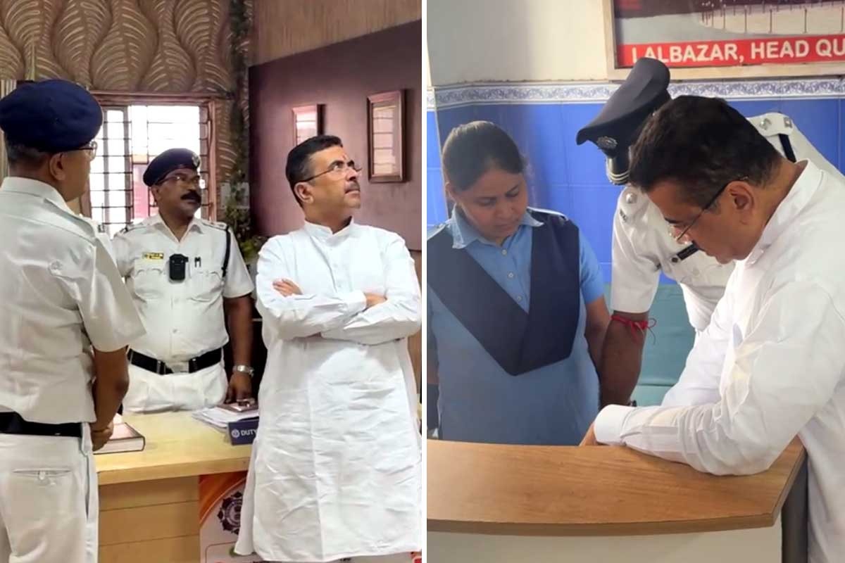 লালবাজার থানা থেকে দমকলের সদর দফতর , আচমকা পরিদর্শনে মুখ্যমন্ত্রী শুভেন্দু অধিকারী