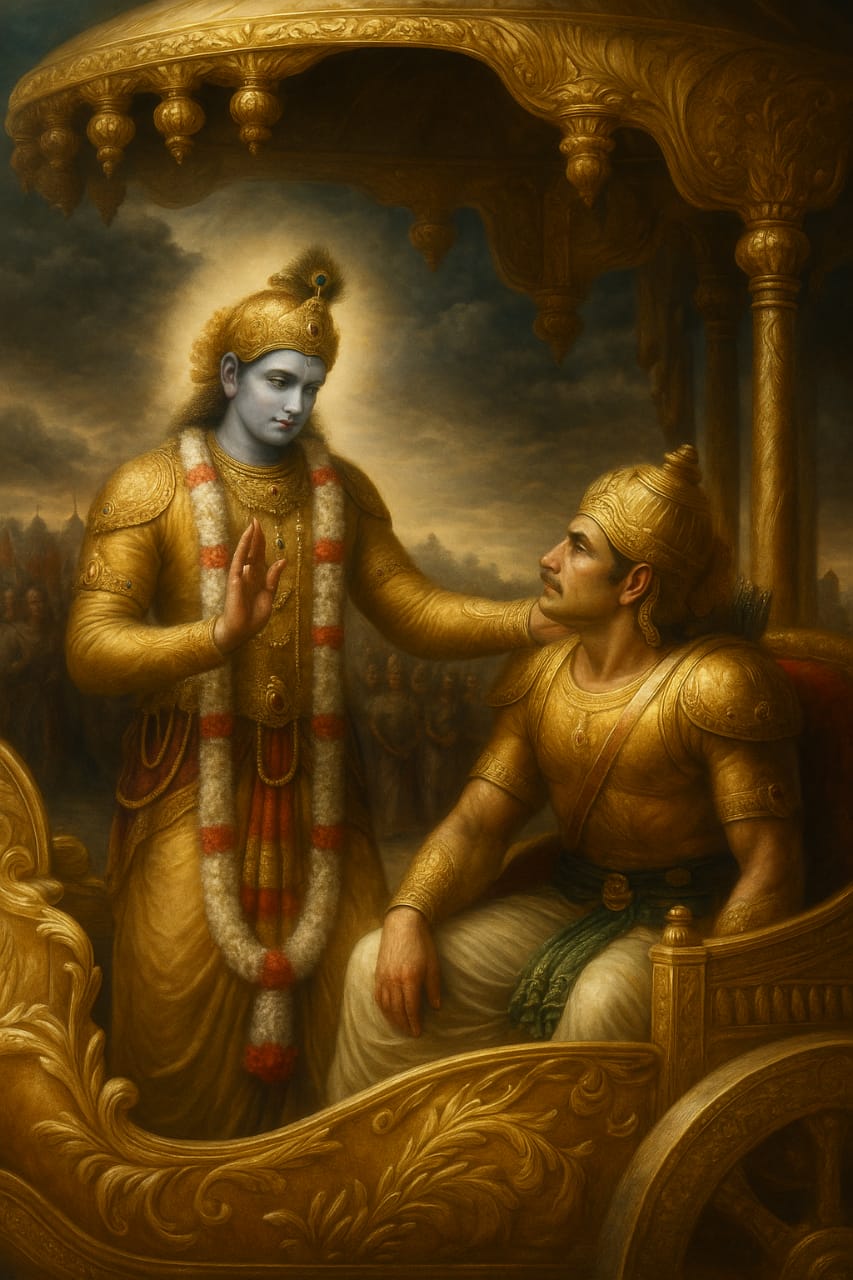 জন্মাষ্টমীতে অদৃশ্য কৃষ্ণ গীতার সেই রহস্য যা ইতিহাসের পাতায় লুকোনো