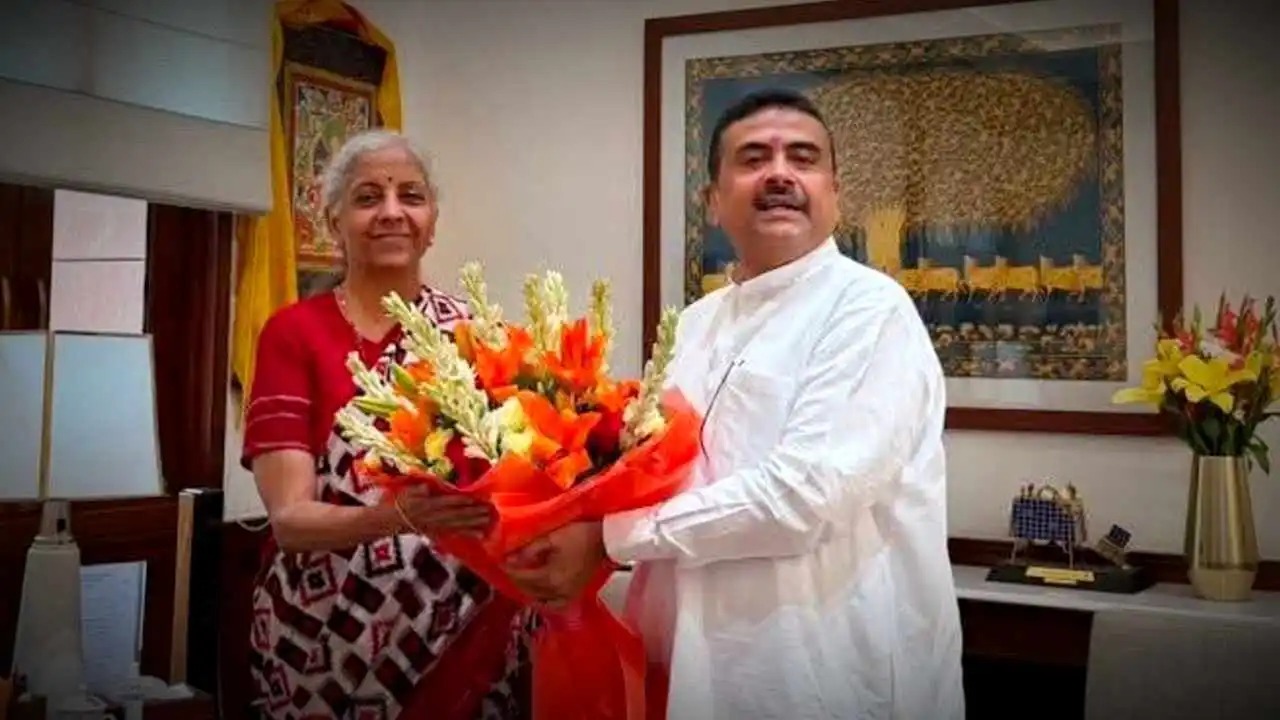 বাংলায় জোড়া শিল্পের ভাবনা  কেন্দ্রের , নির্মলার সঙ্গে বৈঠকের কথা জানালেন শুভেন্দু