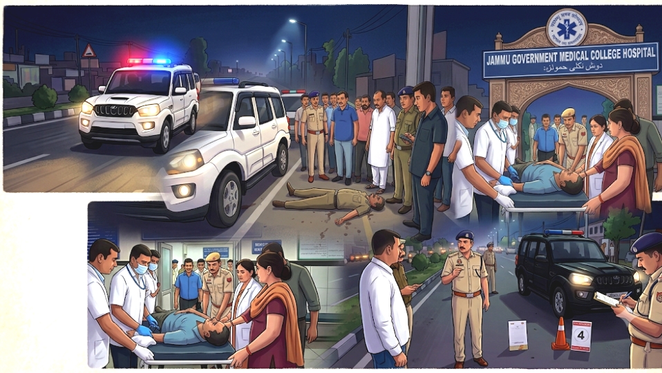 বেপরোয়া গতির কনভয়ের ধাক্কা! উপমুখ্যমন্ত্রীর গাড়িতে পিষে মৃত্যু ব্যক্তির
