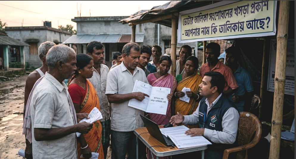 SIR-এর খসড়া তালিকায় বড় ধাক্কা! ১২ রাজ্যে বাদ পড়ল কোটি কোটি ভোটারের নাম
