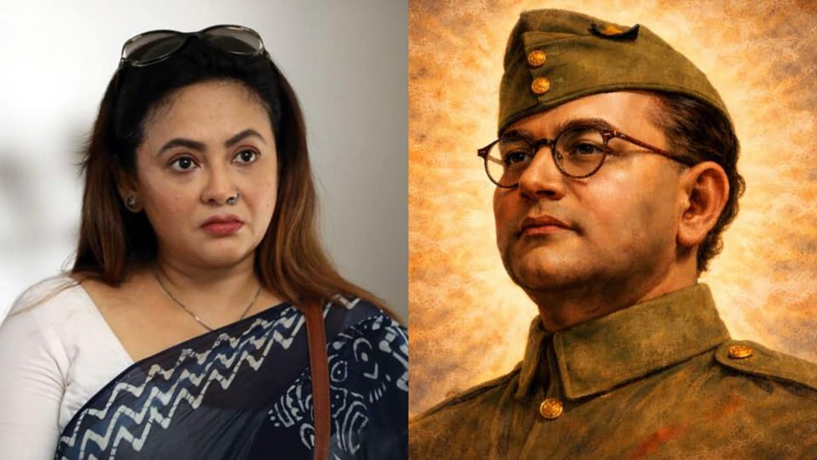 নেতাজিকে নিয়ে কুরুচিকর মিম ! তীব্র প্রতিবাদ অভিনেত্রী শ্রীলেখা মিত্রের