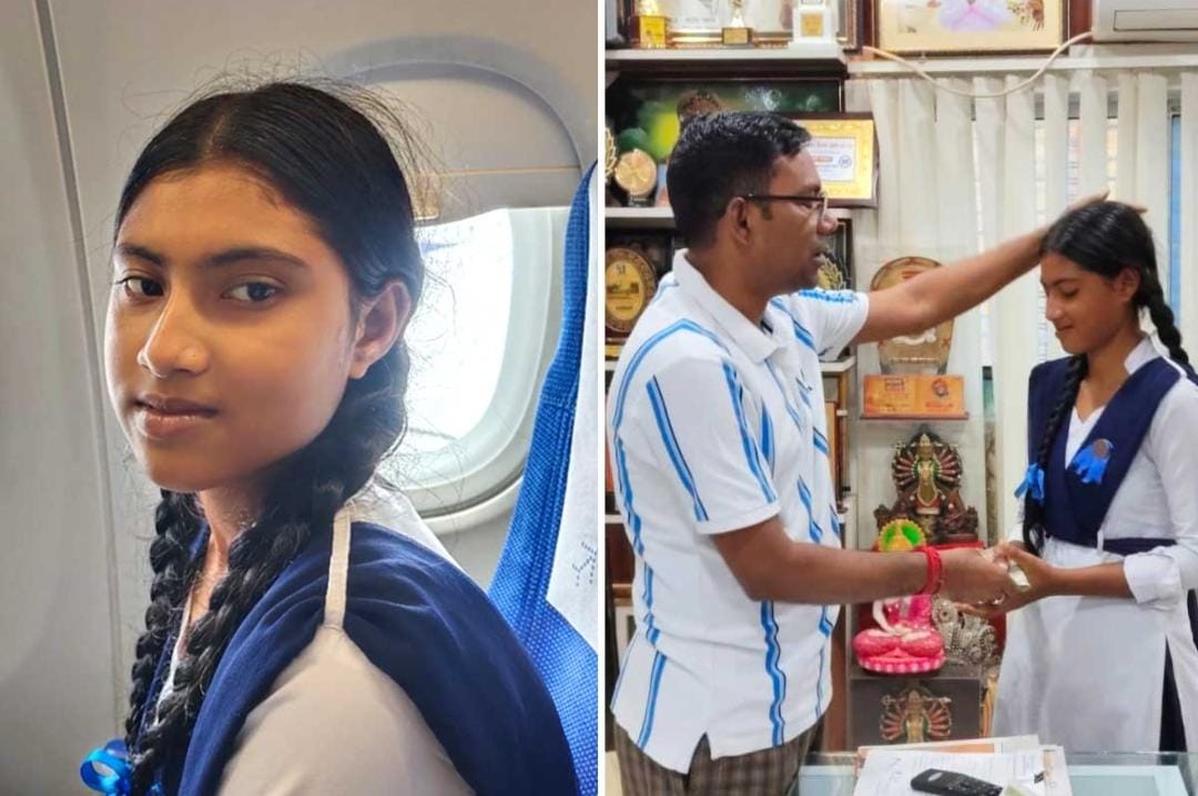 অভাবকে হারিয়ে লালকেল্লায় সেলিমা , বিধায়কের উদ্যোগে বিমানে দিল্লি পাড়ি সুন্দরবনের মেধাবী ছাত্রীর