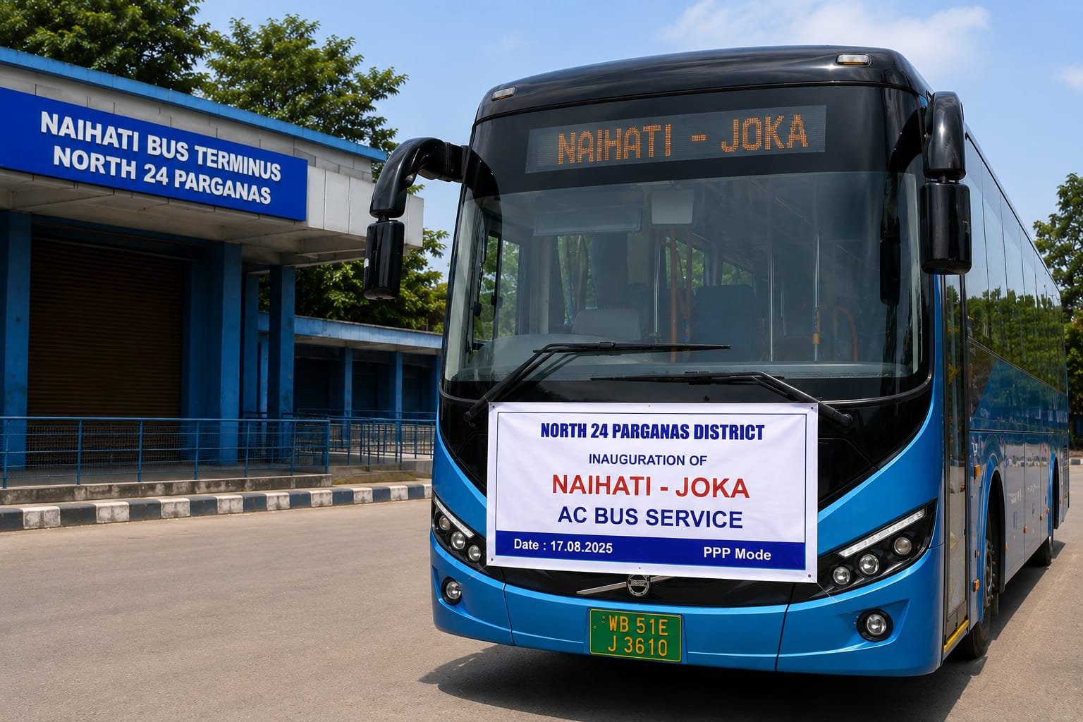 মাত্র ২৫ টাকায় উত্তর থেকে দক্ষিণে যাত্রা, রাস্তায় নামল ১০টি নতুন AC বাস