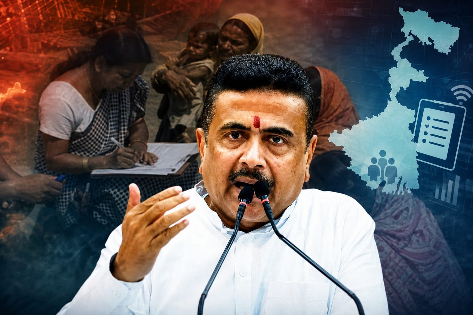 ডিজিটাল জনগণনায় বাংলার জয়জয়কার ! সরকারের উদ্যোগে ১৫ দিনেই ৫৩ লক্ষের বেশি পরিবার , দেশের সেরা পশ্চিমবঙ্গ