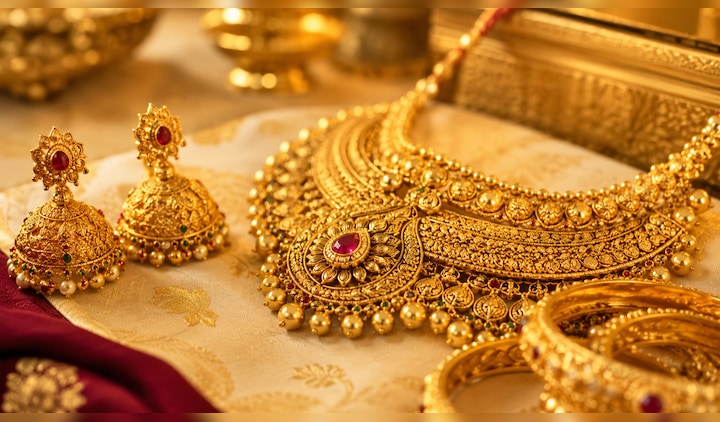 সোনার দামে সামান্য পতন , আজ কত রয়েছে বাজার দর
