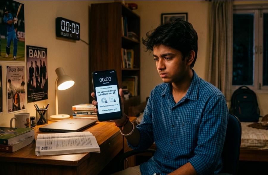 রাত ১২টা বাজলেই বন্ধ ফেসবুক-ইনস্টা! কিশোরদের জন্য মেটার বড় সিদ্ধান্ত
