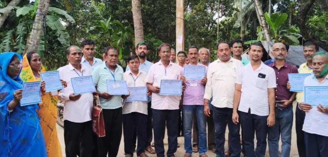 ফের শুভেন্দু অধিকারীর এলাকায় জয় লাভ তৃণমূল কংগ্রেসের , সবুজ আবিরে মেতে উঠল ভগবানপুর