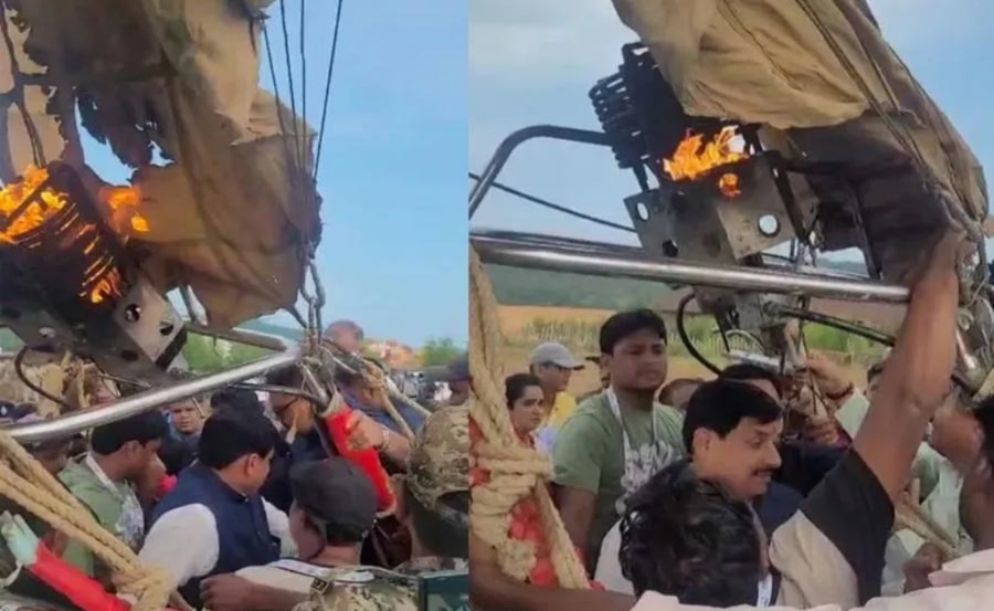 মোহন যাদবের হট এয়ার বেলুনে ভয়াবহ অগ্নিকাণ্ড, অল্পের জন্য প্রাণে বাঁচলেন মধ্যপ্রদেশের মুখ্যমন্ত্রী
