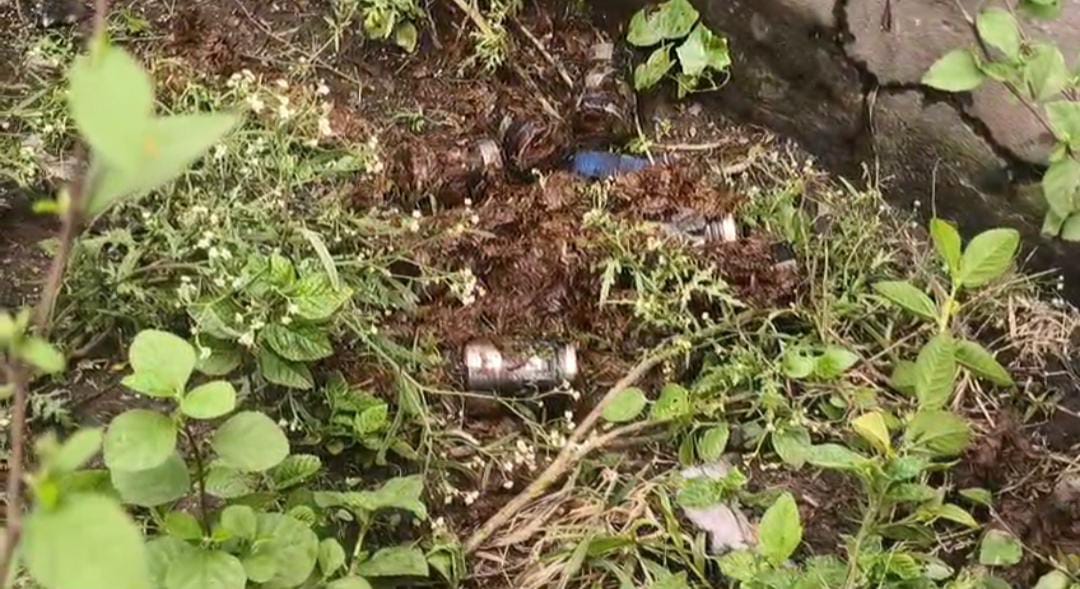 নৈহাটির গৌরীপুরে উদ্ধার তাজা বোমা , আতঙ্কে স্থানীয় বাসিন্দারা
