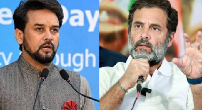 ভোট চুরির অভিযোগ রাহুলের, “অনুপ্রবেশকারীদের রক্ষার চেষ্টা”, পাল্টা তোপ অনুরাগ ঠাকুরের