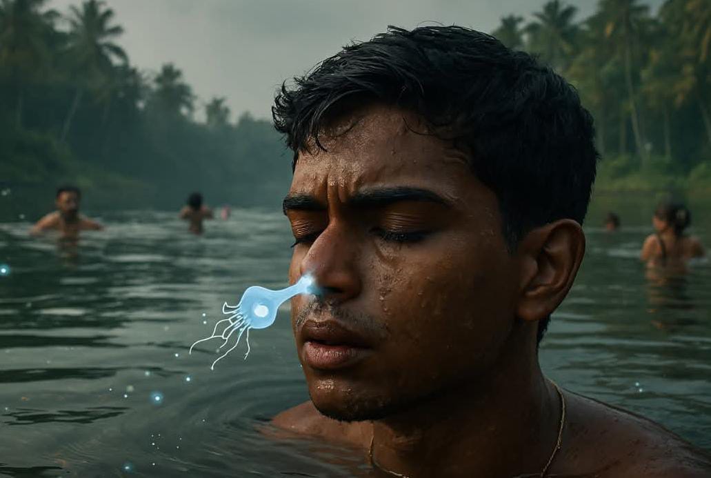 নাক দিয়ে যাচ্ছে মাথায় , কেরলে বাড়ছে মস্তিষ্ক খেকো অ্যামিবা , মৃত ১৯
