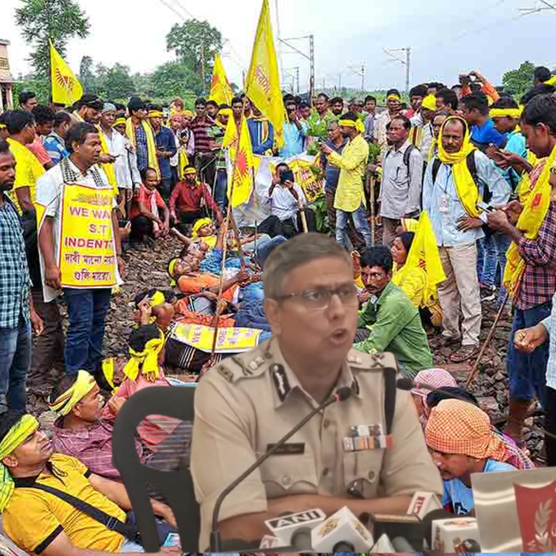 পুজোর মুখে কুড়মি সমাজের অবরোধ কর্মসূচি , সতর্ক পুলিশ প্রশাসন