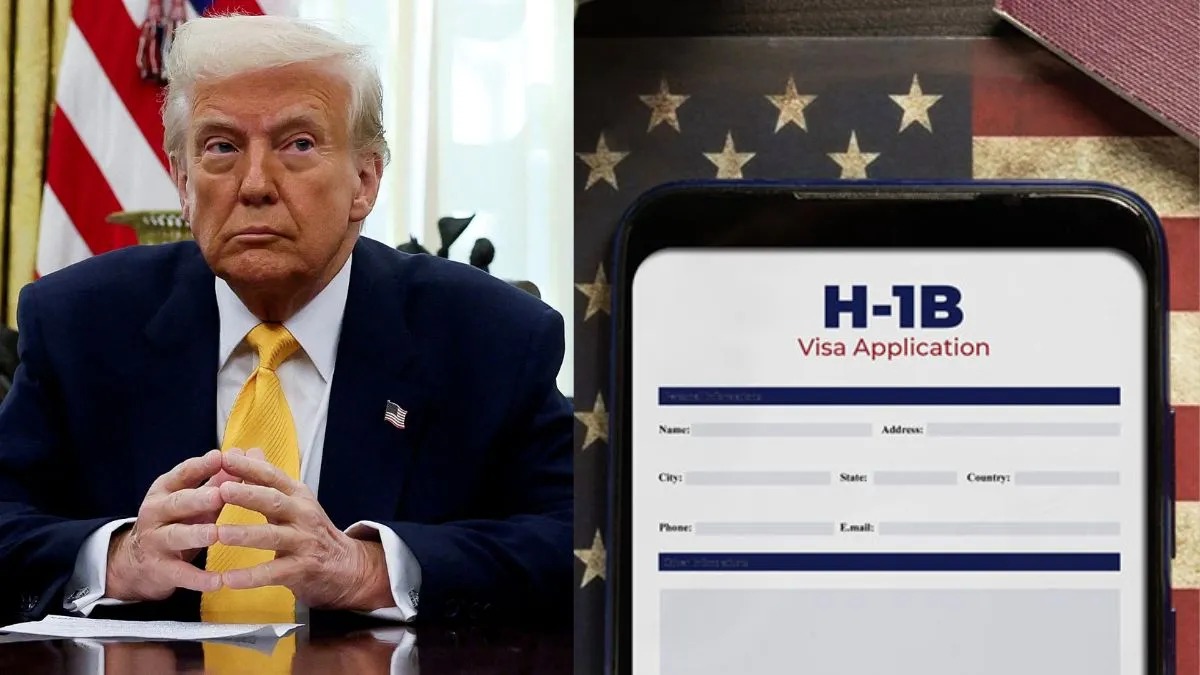 ট্রাম্প নির্দেশ, বছরে H-1B ভিসার ফি ১ লক্ষ ডলার! চিন্তায় ভারতীয়রা