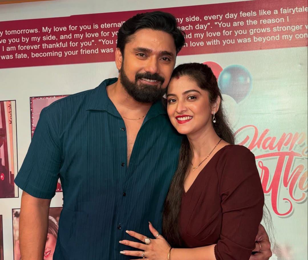 বিয়ের পর অভিনেত্রী স্ত্রীর প্রথম জন্মদিন , ত্রুটিহীন আয়োজন রুবেলের