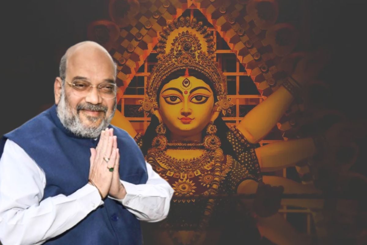 কলকাতায় পুজো উদ্বোধনে কেন্দ্রীয় স্বরাষ্ট্রমন্ত্রী , দেবীপক্ষে শাহ-সজল সংযোগ