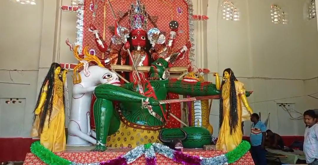 রাজ আমলের প্রাচীন রীতি , দেওদেখা পর্বে বড় দেবীর আরাধনা