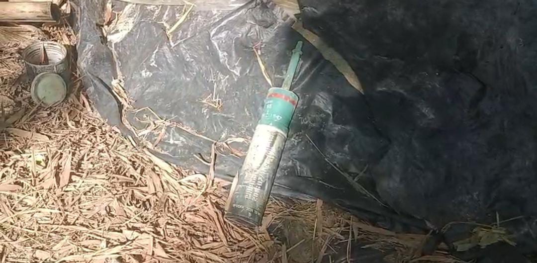 চাষের জমি থেকে উদ্ধার সেনাবাহিনীর মর্টার শেল , শোরগোল বকসীগঞ্জ এলাকায়