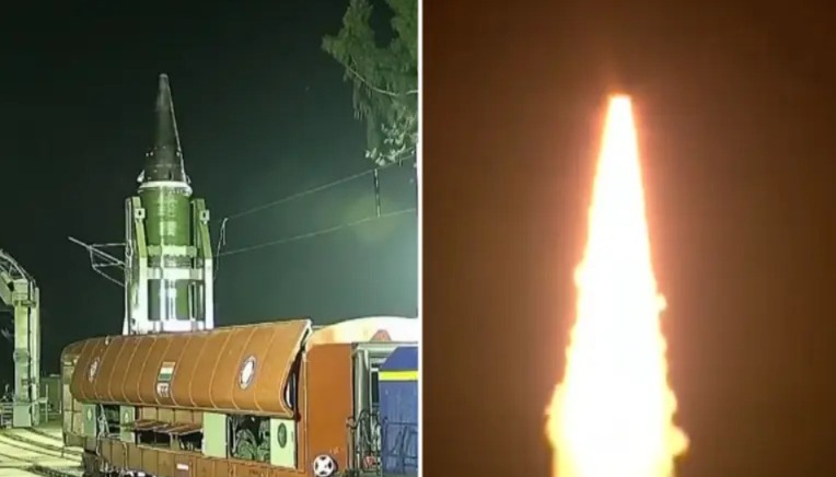 নয়া পালক ভারতীয় প্রতিরক্ষা বাহিনীর মুকুটে, ট্রেন থেকে ‘অগ্নি প্রাইম’ ক্ষেপণাস্ত্রের সফল উৎক্ষেপণ