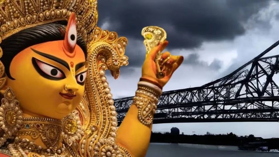 দুর্যোগ পেরিয়ে উৎসবের রঙে মাতোয়ারা বাঙালি , নবমীতে ফের আবহাওয়ার ভ্রুকুটি