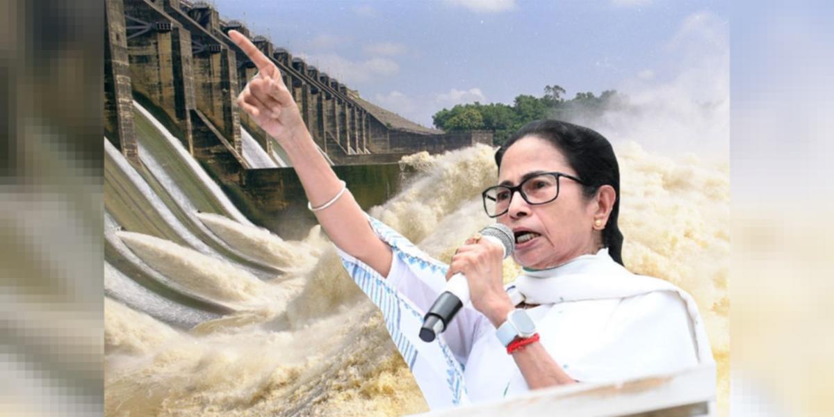 এটা কোনো প্রাকৃতিক দুর্যোগ নয় , সৃষ্টি করা বিপর্যয় , ডিভিসির হঠাৎ জলছাড়ায় ক্ষুব্ধ মমতা
