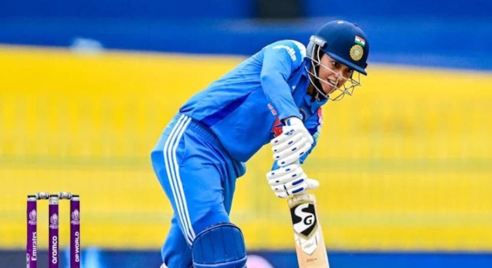 মহিলা বিশ্বকাপ , ক্যালেন্ডার বর্ষে সর্বাধিক রান , রেকর্ড বুকে স্মৃতি মন্দানা