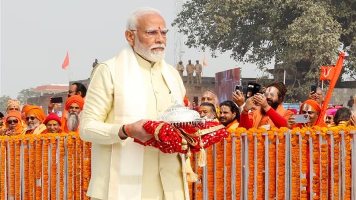 সম্পূর্ণ শেষ রাম মন্দিরের নির্মাণ কাজ, ধ্বজা ওড়াবেন প্রধানমন্ত্রী