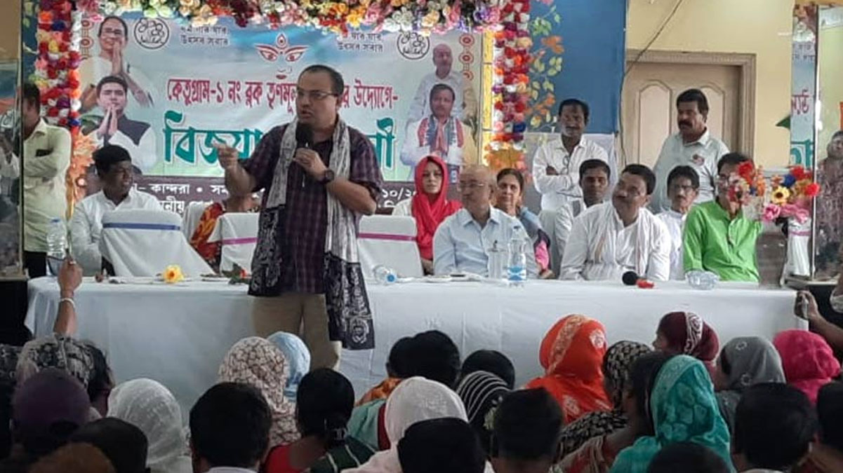 একজন ভোটার বাদ পড়লেও দিল্লি ঘেরাও , কেতুগ্রাম থেকে হুঁশিয়ারি কুণাল ঘোষের