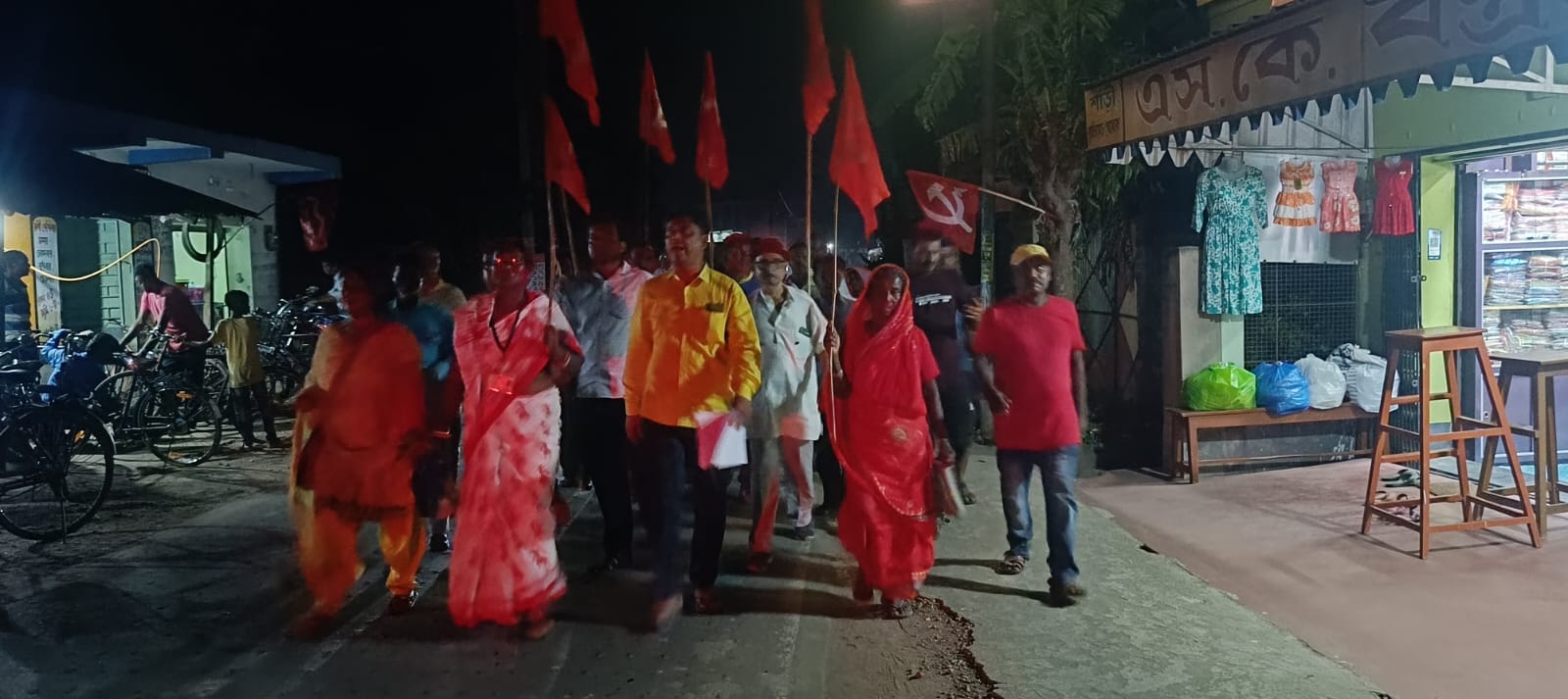 দশ বছর পর পাণ্ডুয়ায় লাল ঝড় , ধুয়েমুছে সাফ শাসক শিবির