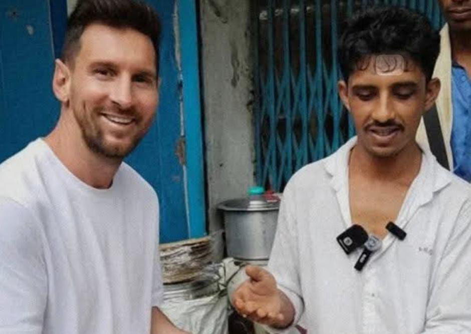 ভারত সফর বাহানা , রাজুদার পকেট পরোটা খেতে আসছেন মেসি