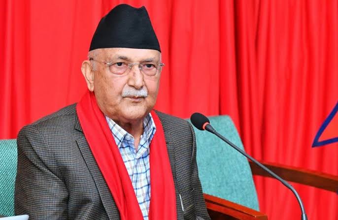 নেপালে সরকার পতনের পর প্রথমবার, সাংবাদিক বৈঠক ওলির