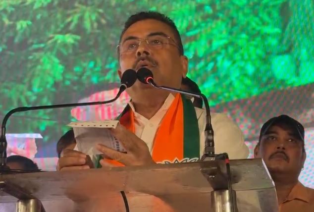 ভবানীপুর মিনি ইন্ডিয়া , বিজেপির জায়গা ধরে রাখার প্রতিশ্রুতি শুভেন্দু অধিকারীর