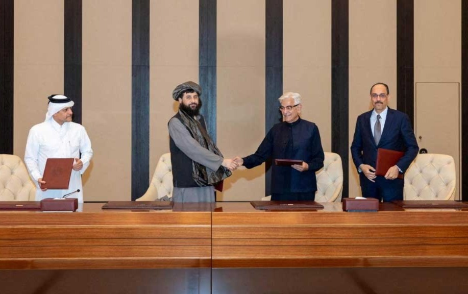 তুরস্ক-কাতারের মধ্যস্থতায় সংঘর্ষবিরতি পাকিস্তান-আফগানিস্তানের