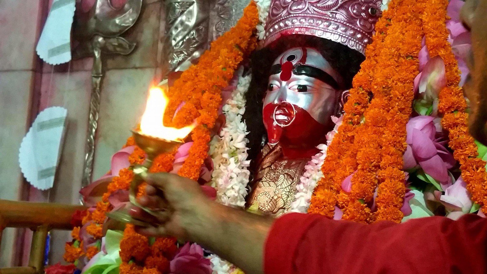 কৌশিকী অমাবস্যায় রাজবেশে দেবী, ভক্তদের জন্য বিশেষ আয়োজন