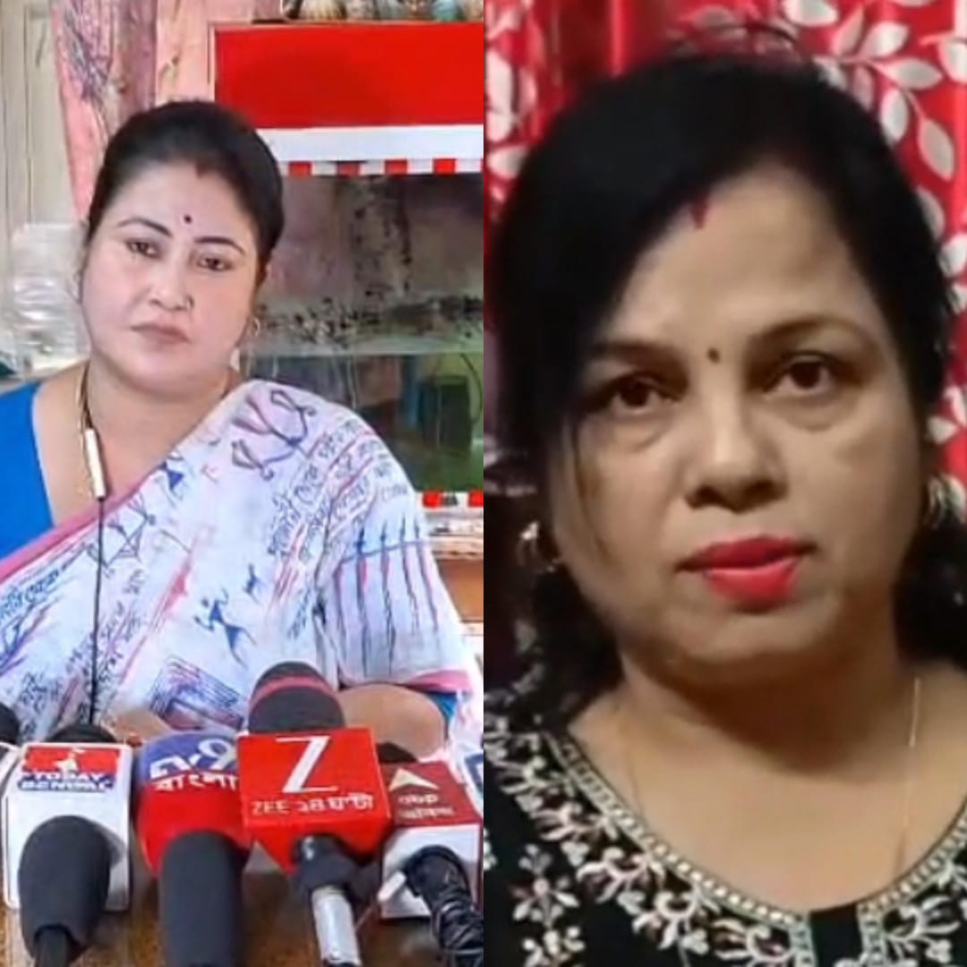 প্রকাশ্যে বিজেপির মহিলা মোর্চায় ফাটল , ফাল্গুনী পাত্রের বিরুদ্ধে ব্যবসার অভিযোগ তনু খাস্তগীর