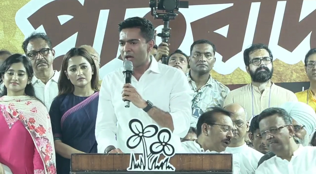 আগামীর লড়াই বিজেপিকে শূন্য করার , SIR এর প্রতিবাদ মঞ্চ থেকে হুঙ্কার অভিষেকের