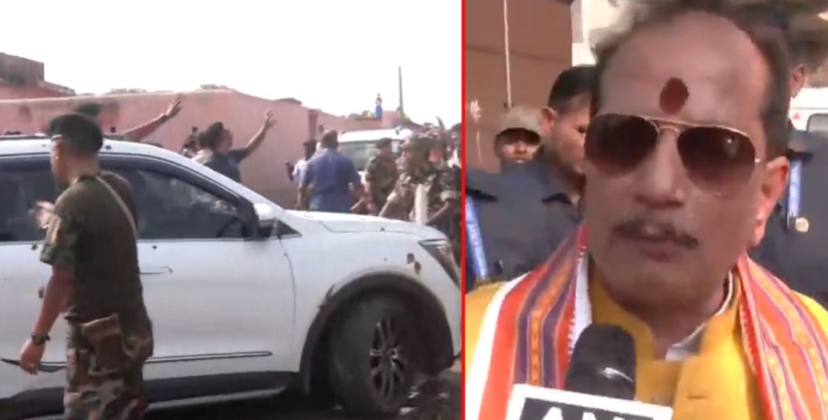 বিহার প্রথম দফা নির্বাচনে তুমুল উত্তেজনা, উপমুখ্যমন্ত্রীর কনভয়ে হামলা