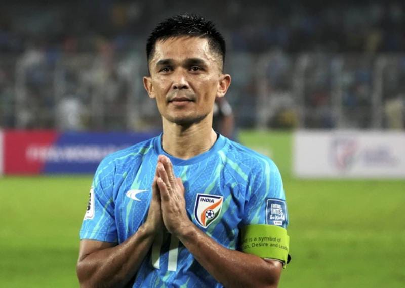 সিদ্ধান্ত নিয়ে কোনো আক্ষেপ নেই , পাকাপাকিভাবে অবসরের ইঙ্গিত সুনীল ছেত্রীর